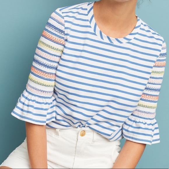 Anthropologie Tops - Anthropologie Current Air Charaya striped top